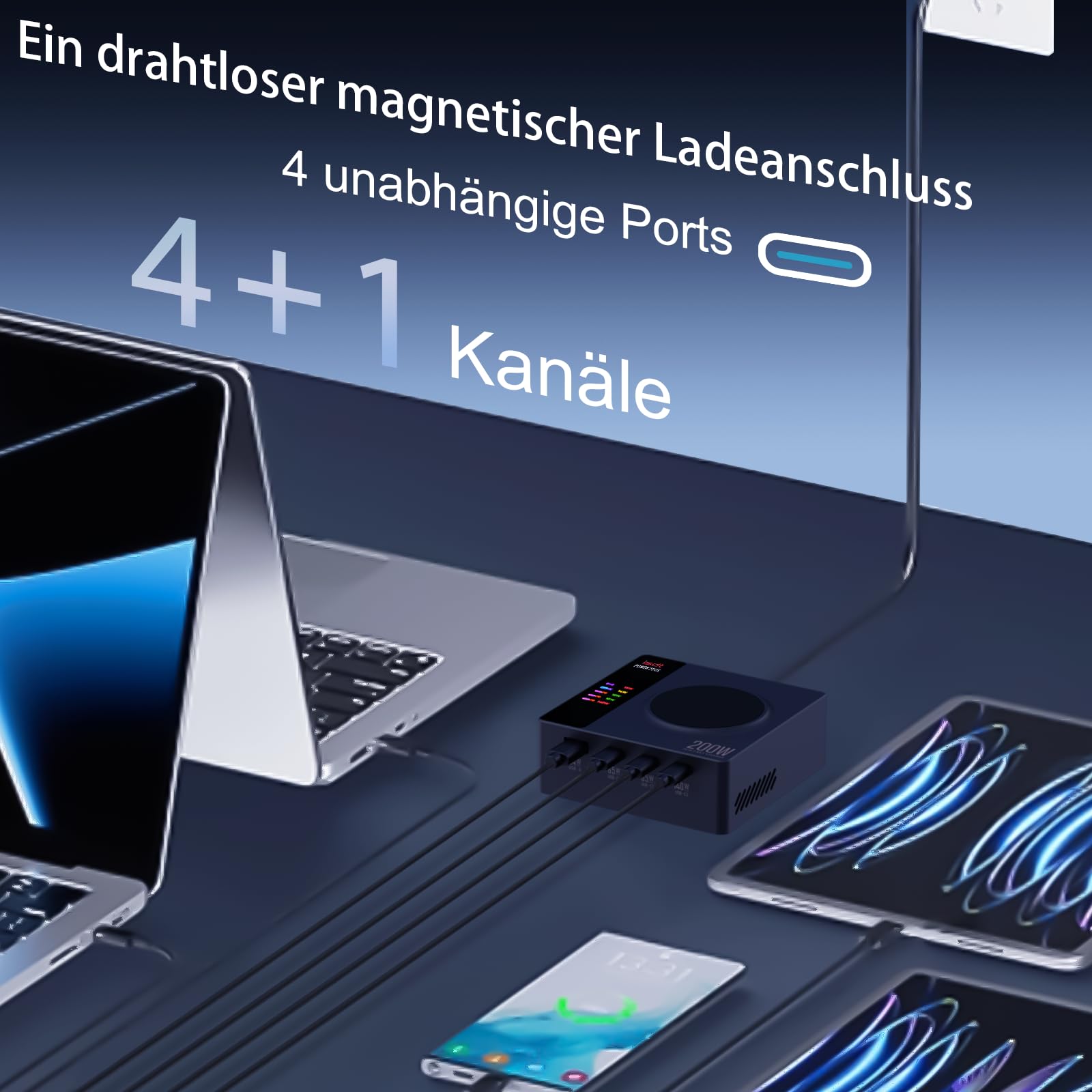 ISDT Power 200H Desktop Ladegerät 200W USB-C PD 3.1