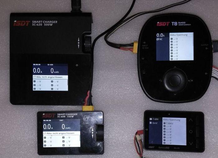 ISDT BG-8S Batterietester LiPo Checker 1-8S mit Balancer