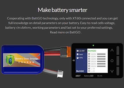 ISDT BG-8S Batterietester LiPo Checker 1-8S mit Balancer