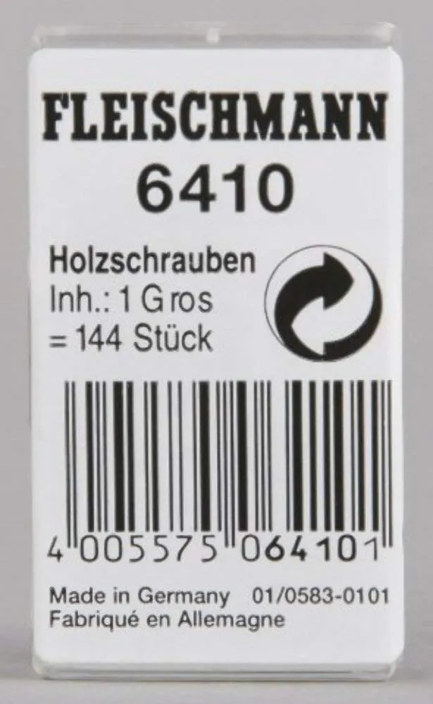 Fleischmann Profi 6410 Holzschrauben 1,4x8 mm 144 Stück