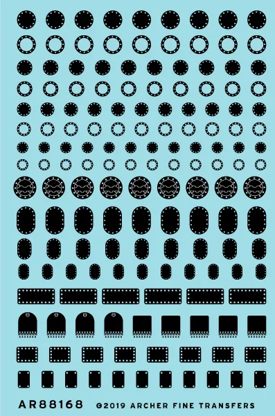 Archer Surface Details Access Panels Decals 1/32