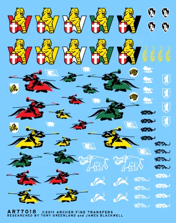 Archer AFT Decals Tiger Battalion Abziehbilder 1/35 WWII