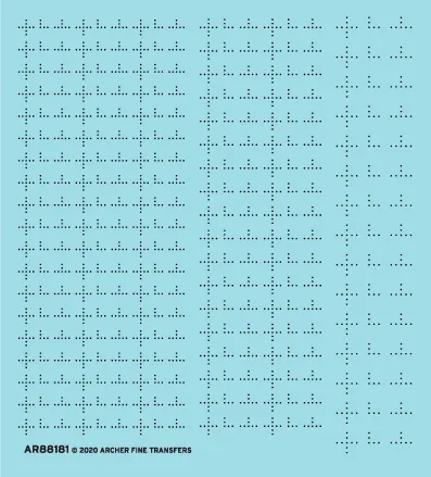 Archer Surface Details Ecknieten 90° Nietenbogen 1/32 Flugzeug