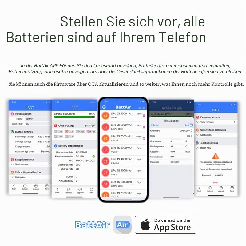 ISDT BattAir Plugin BMS 3-4S Bluetooth Controller