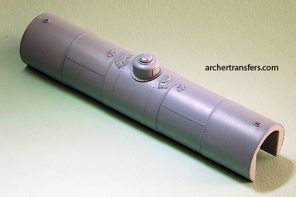Archer Surface Details Nieten HO Kesselwagen Doppelreihe