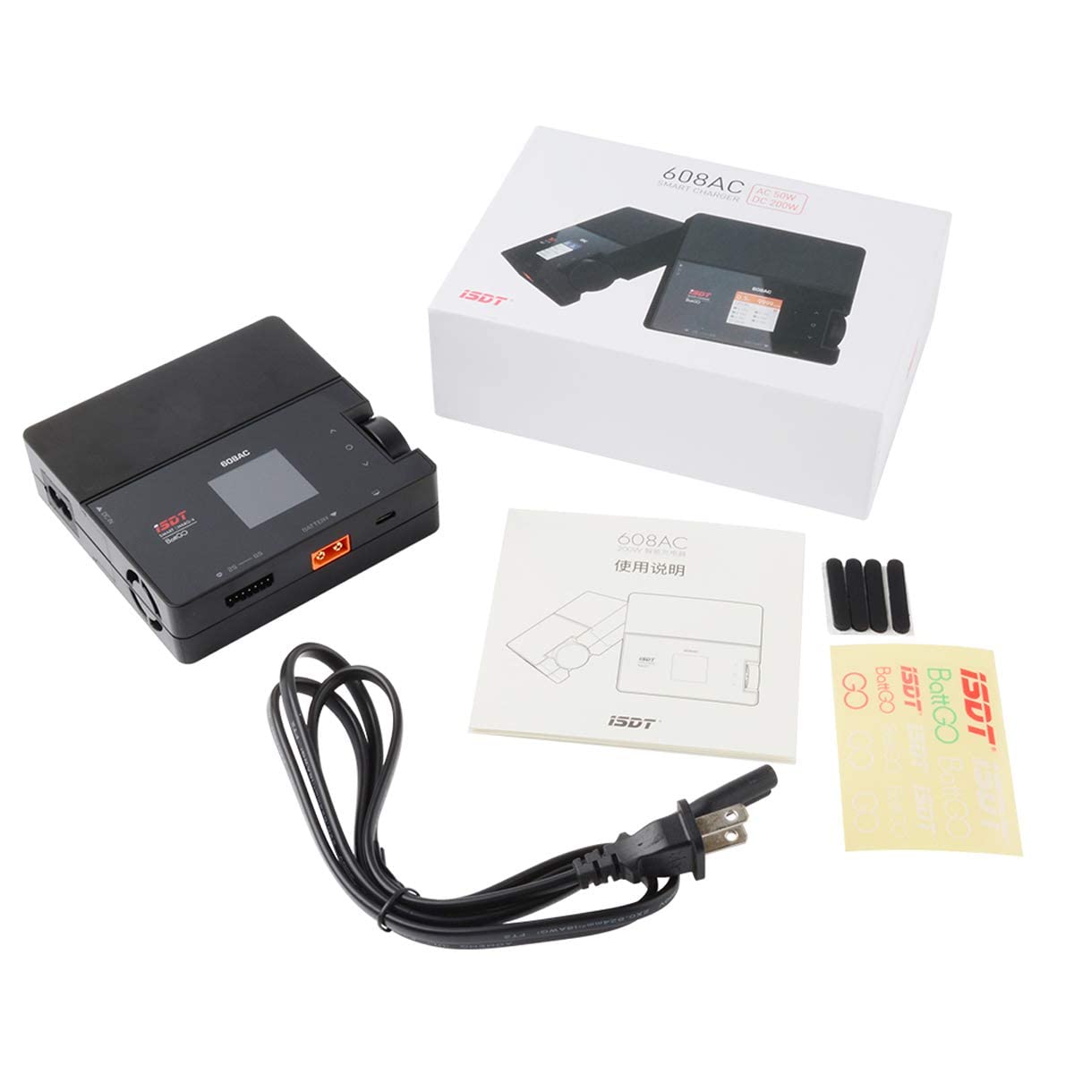 ISDT 608AC LiPo Ladegerät AC/DC 1-6S mit Balancer