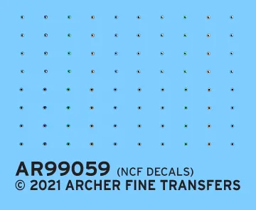 Archer Eyeball Tattoo Iris Decals 1/20 90mm Figuren