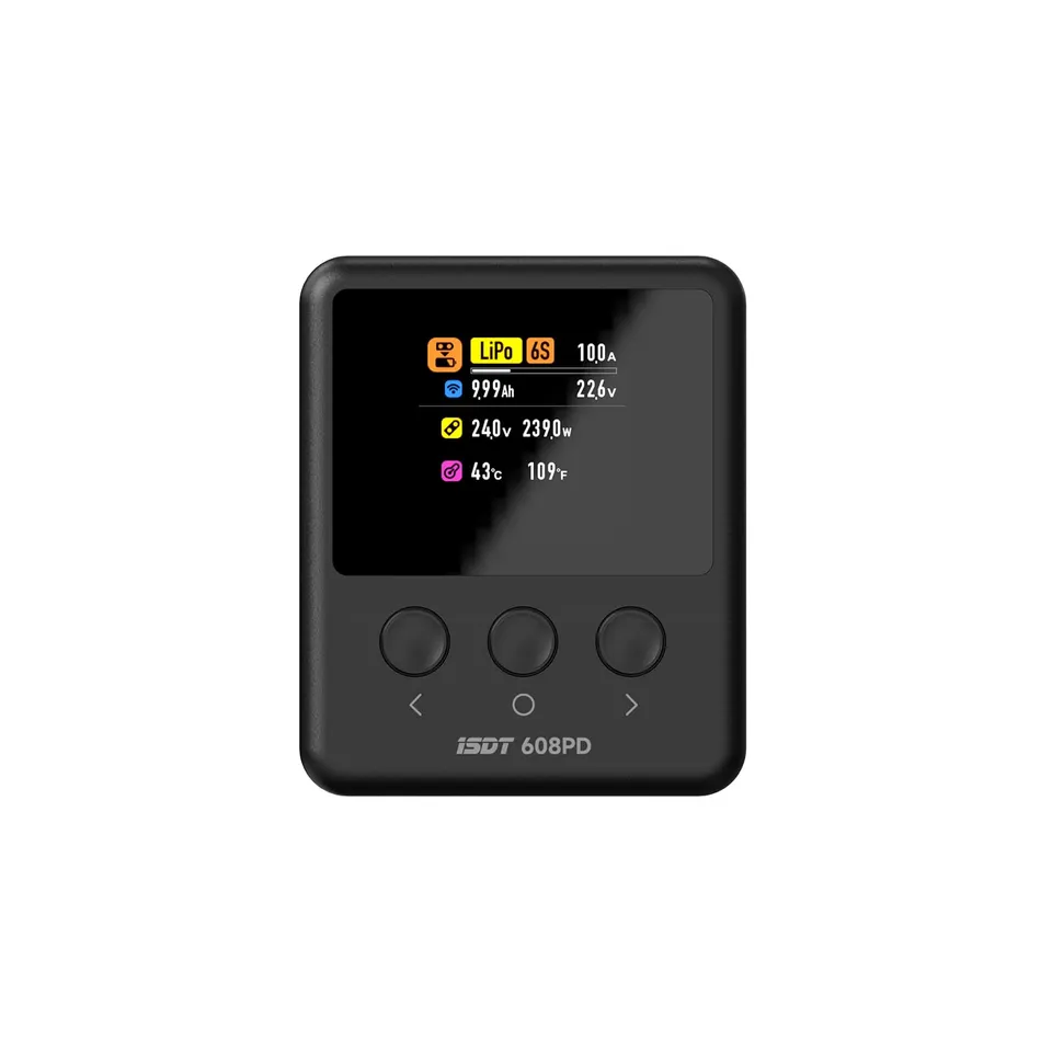 ISDT 608PD DC-Ladegerät 6S 240W USB-C 10A