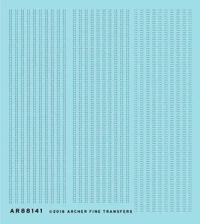 Archer Aircraft Doppelreihige Flugzeugnieten Decals 1/48