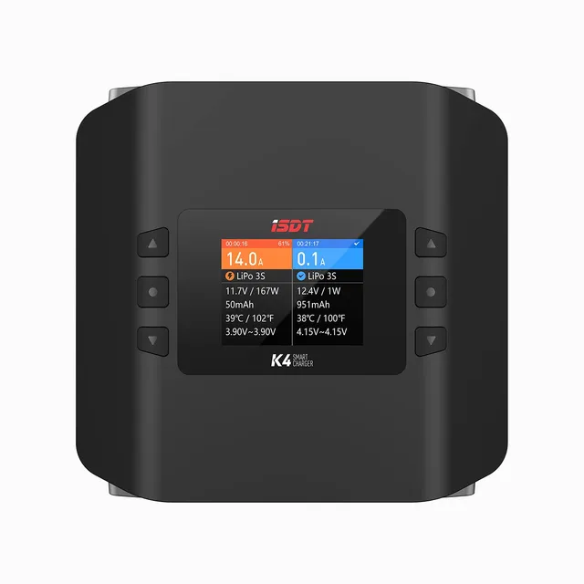 ISDT K4 AC DC Ladegerät 400W LiPo 1-8S Balance