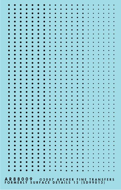 Archer Surface Details Large Fastener Heads Nietendecals