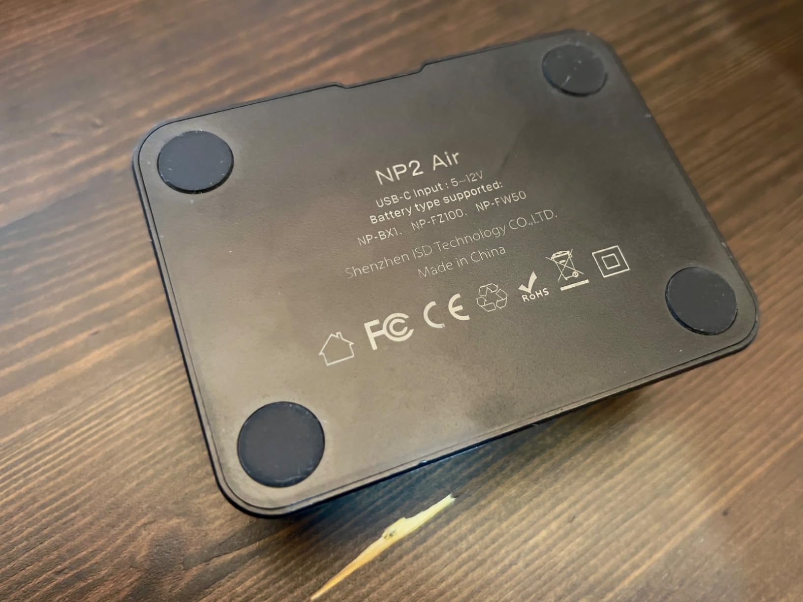 ISDT NP2 Air Kamera Akkuladegerät NP-FZ100 USB-C