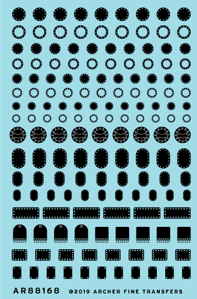 Archer Surface Details Access Panels Decals 1/32
