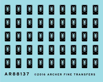 Archer Surface Details EMD Latches Oberflächendecals Spur S