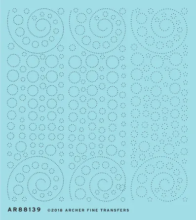 Archer Aircraft Nieten Spirale Kreis Decals 1:48 0,22 mm