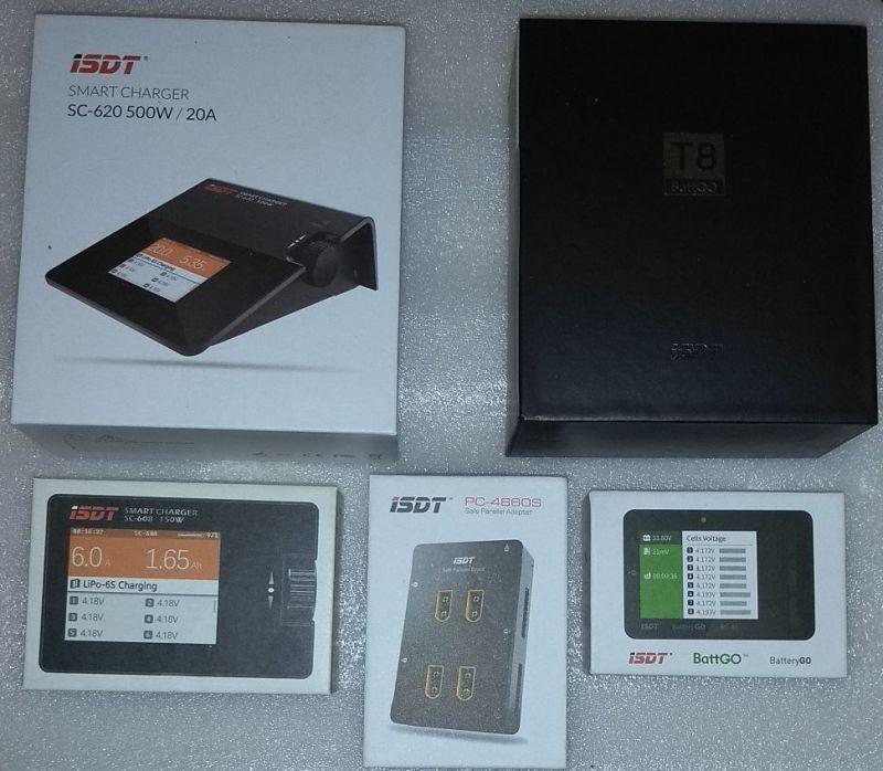 ISDT BG-8S Batterietester LiPo Checker 1-8S mit Balancer