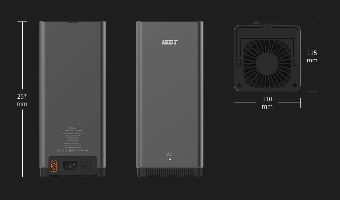 ISDT Power Supply SP3060 Netzteil 1800W 33A DC