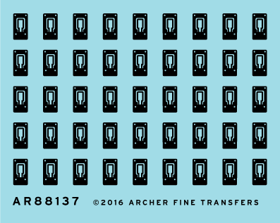 Archer Surface Details EMD Latches Oberflächendecals Spur S