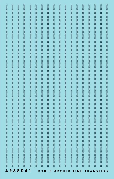 Archer Surface Details 6 Zoll Lüfter-Decals Spur N