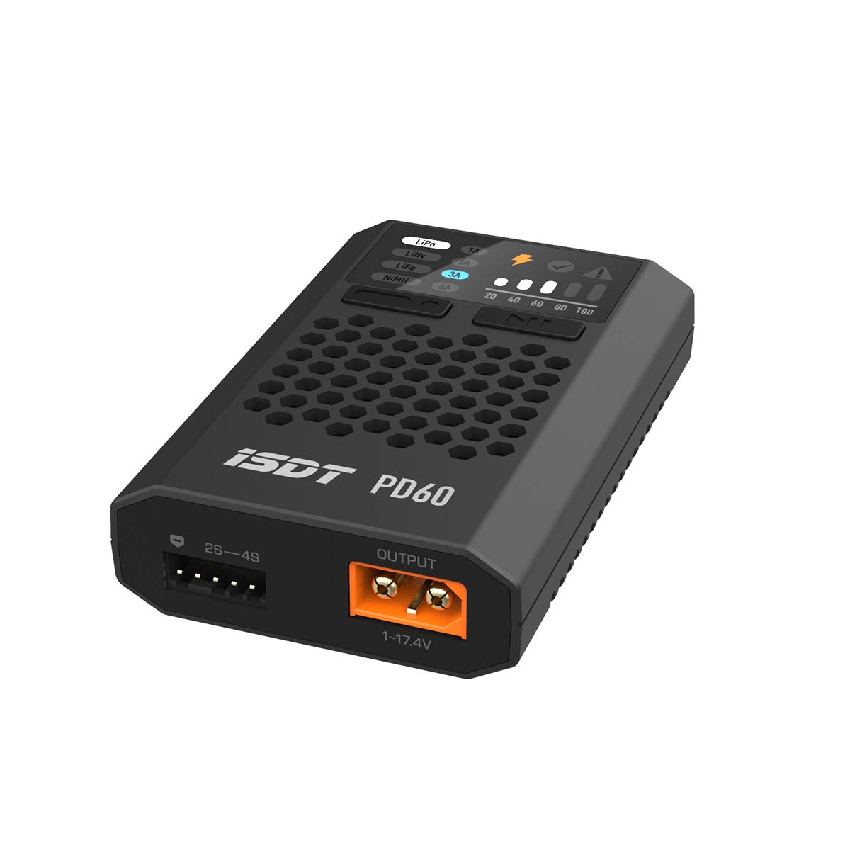 ISDT PD60 LiPo Ladegerät USB-C 60W 6A 1-4S Mini