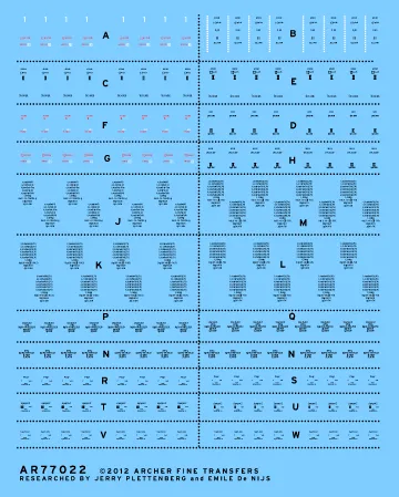 Archer AFT Decals 88mm Munition Abziehbilder Beschriftung