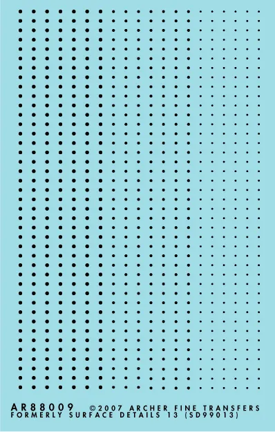 Archer Surface Details Large Fastener Heads Nietendecals