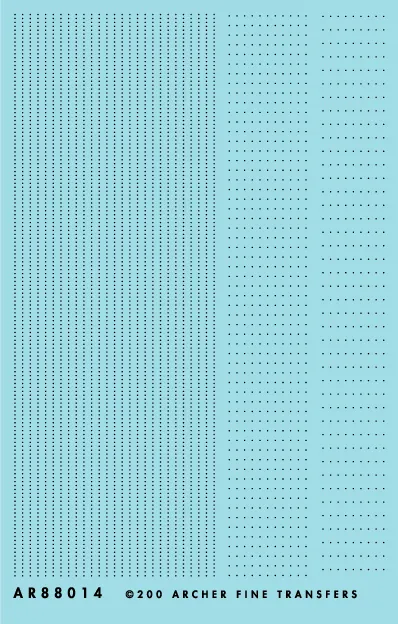 Archer Surface Details Rivets 0,2 mm Nietendecals 66x112 mm
