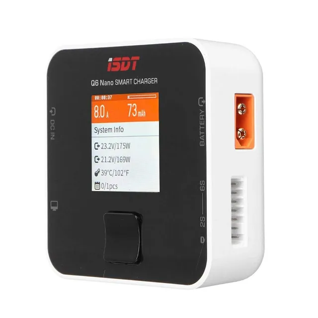 ISDT Q6 Nano Ladegerät 200W LiPo DC-Lader 8A