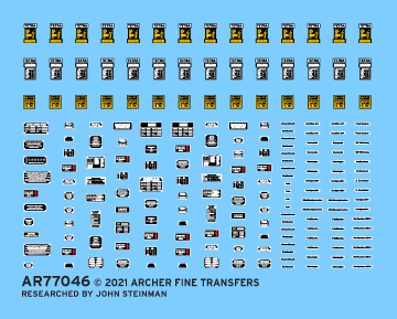 Archer AFT Decals German Fire Extinguisher Placards Abziehbilder 1/35