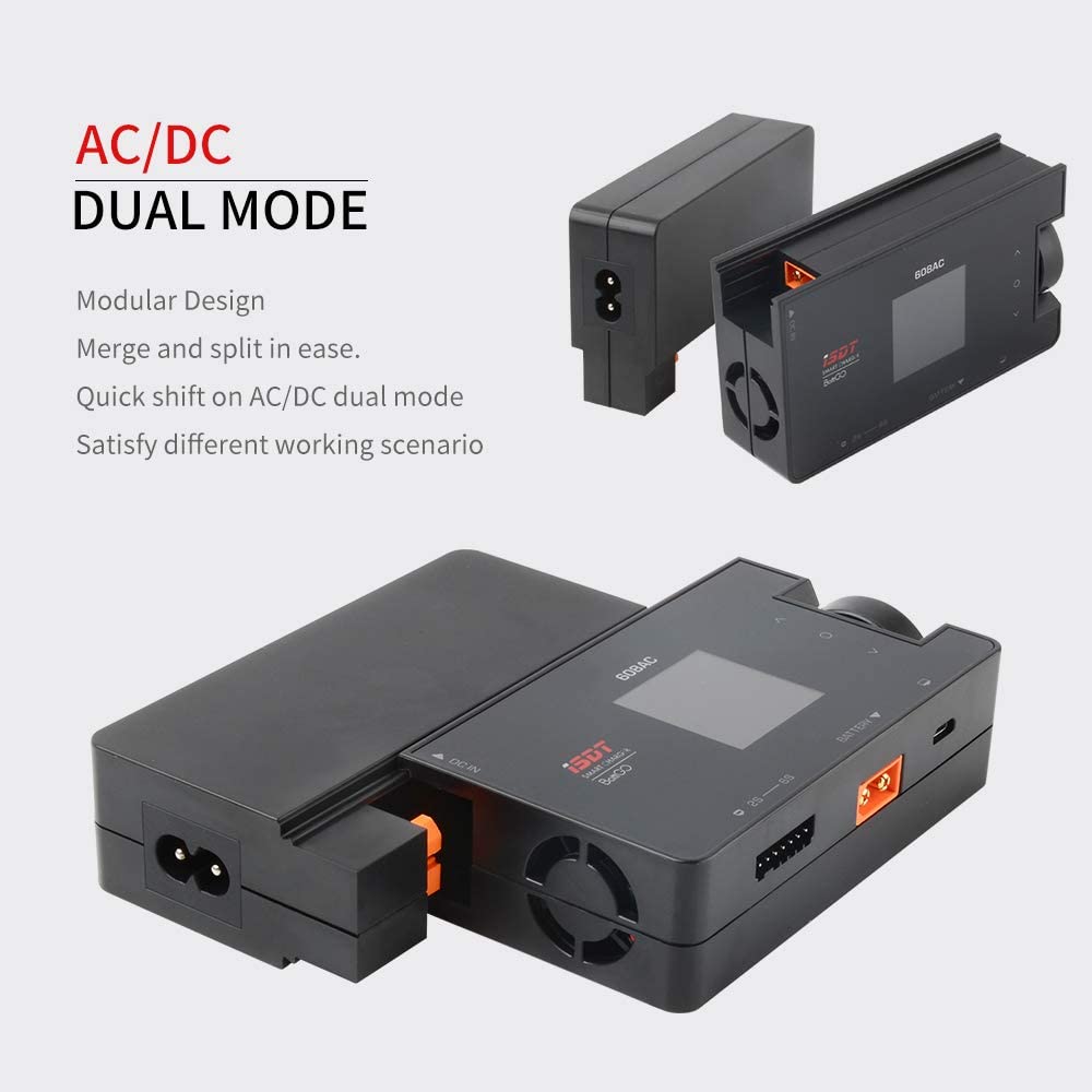 ISDT 608AC LiPo Ladegerät AC/DC 1-6S mit Balancer