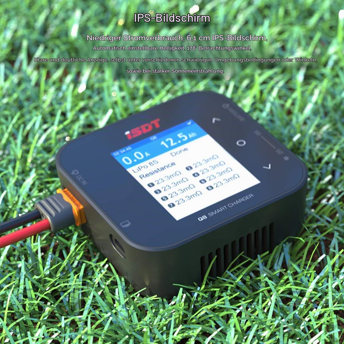 ISDT Q8 Max DC Ladegerät 1000W LiPo 2-8S Balance