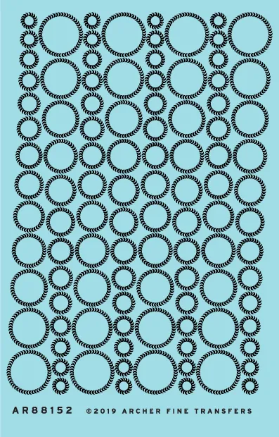 Archer Surface Details Schweißnähte rund 1mm Decals 1,02mm