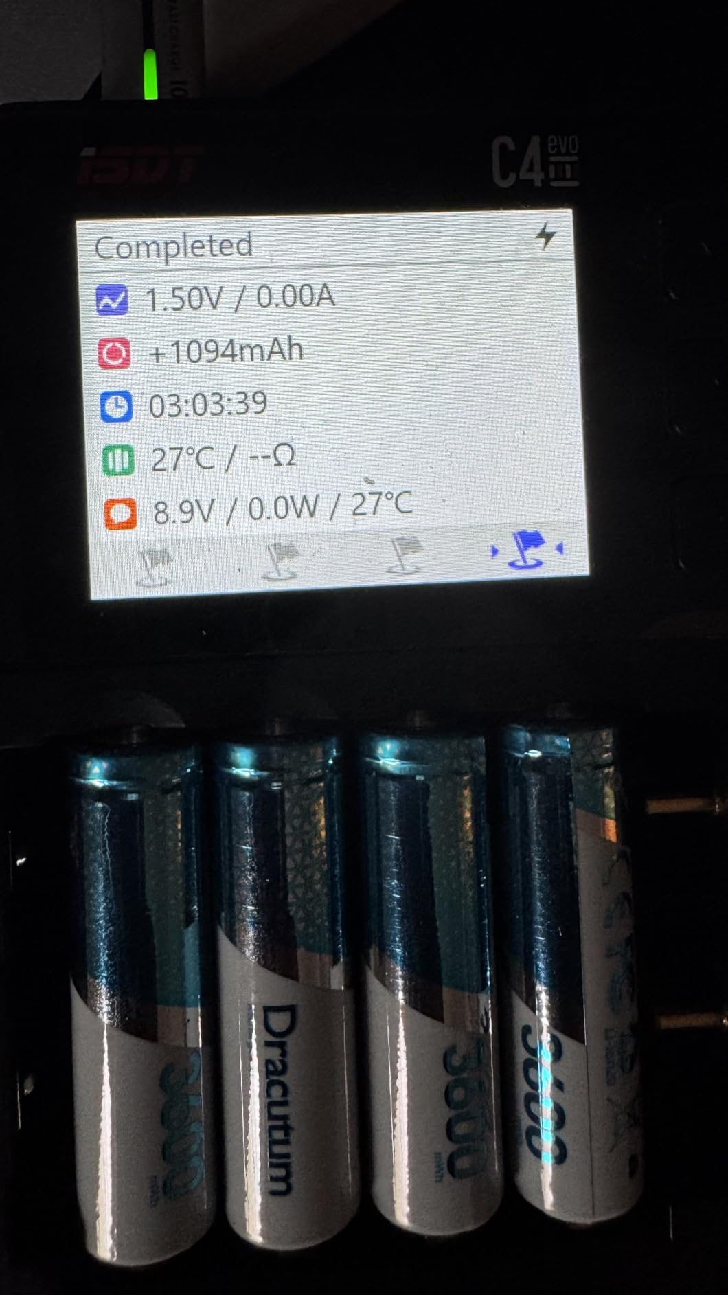 ISDT C4 EVO Rundzellen-Ladegerät 18650 AA AAA USB-C