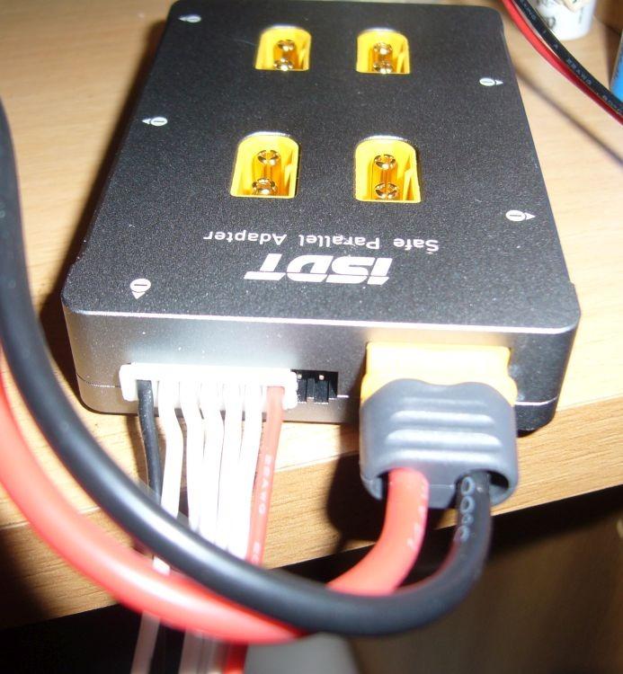 ISDT PC-4860 Parallel-Ladegerät 1-8S XT60 4-fach Alu