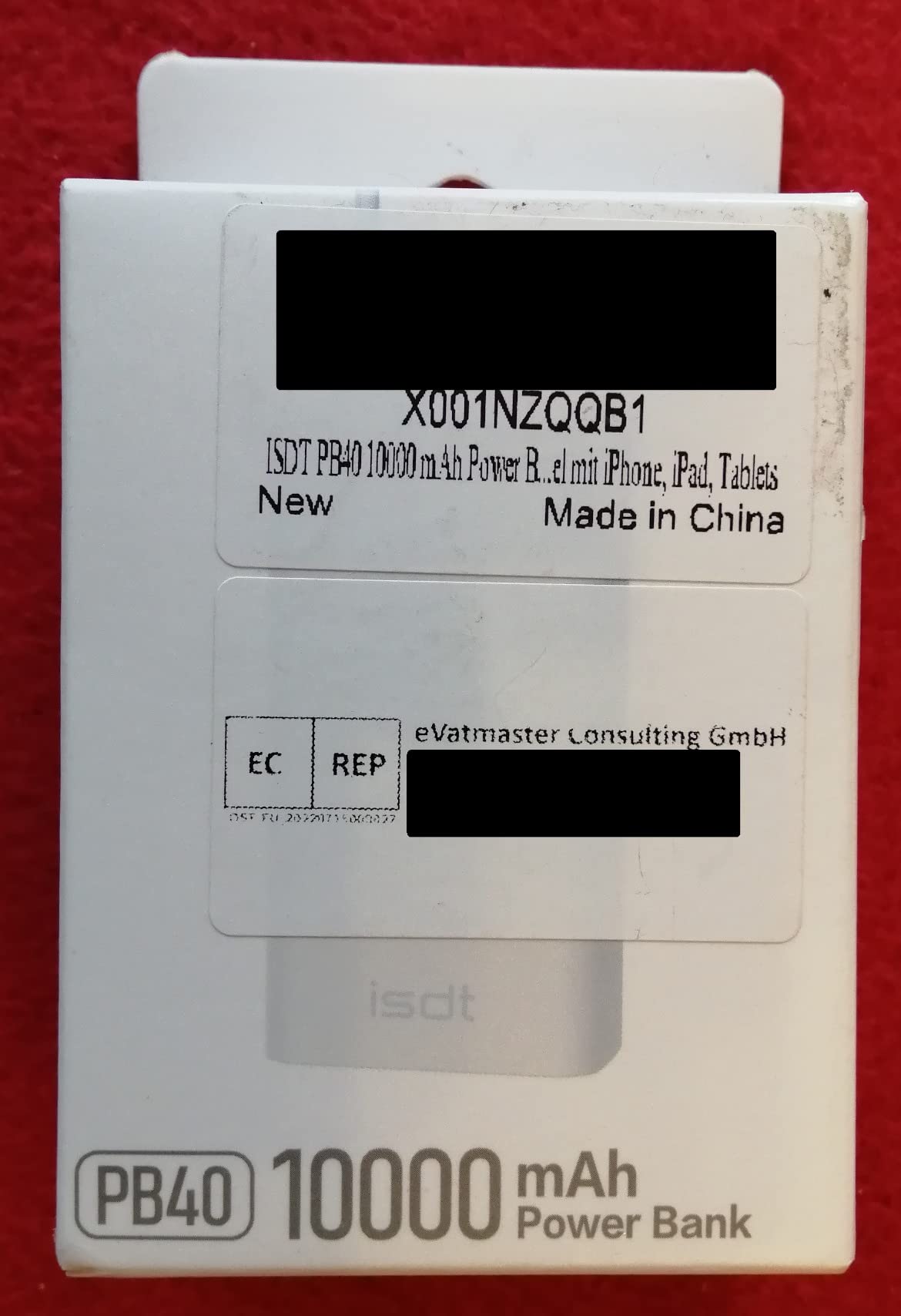 ISDT PB40 Mobile Power Powerbank 10000mAh 36W USB-C PD