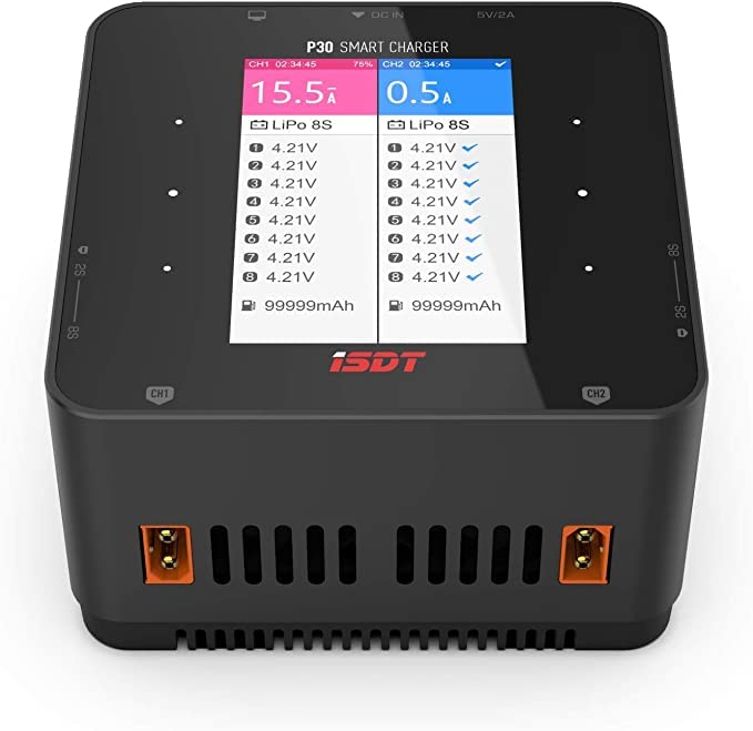 ISDT P30 DC Lipo Ladegerät Dual 1000W 30A Bluetooth