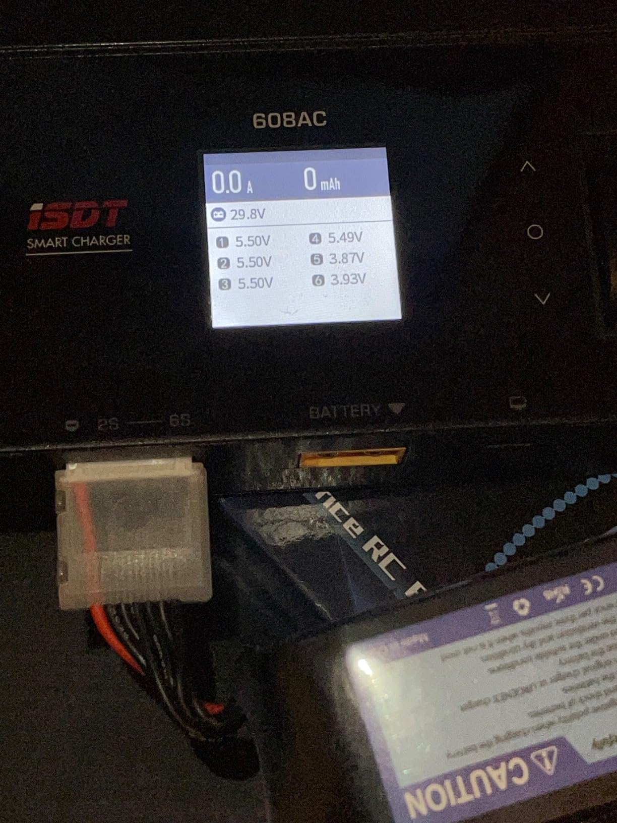 ISDT 608AC LiPo Ladegerät AC/DC 1-6S mit Balancer