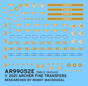 Archer Uniform Patches Uniformaufnäher Sanität DAK 1/35