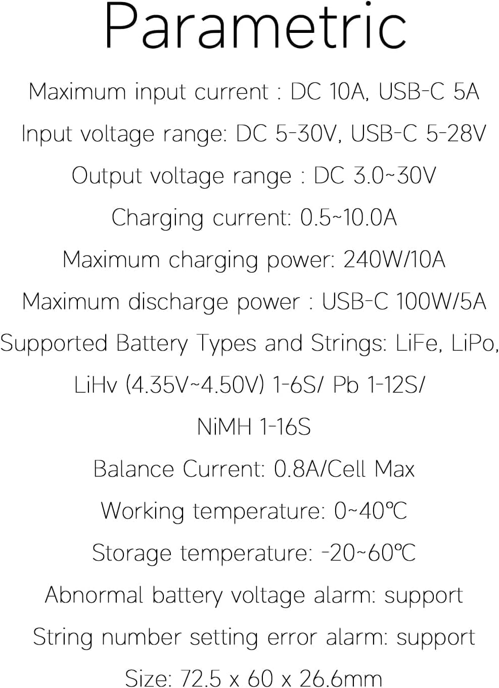 ISDT 608PD DC-Ladegerät 6S 240W USB-C 10A