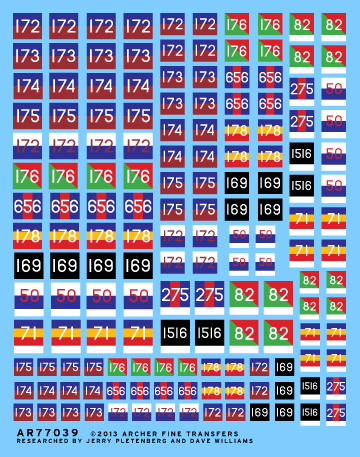 Archer AFT Decals Kanadische AOS Signs 1/35 Sheet 2