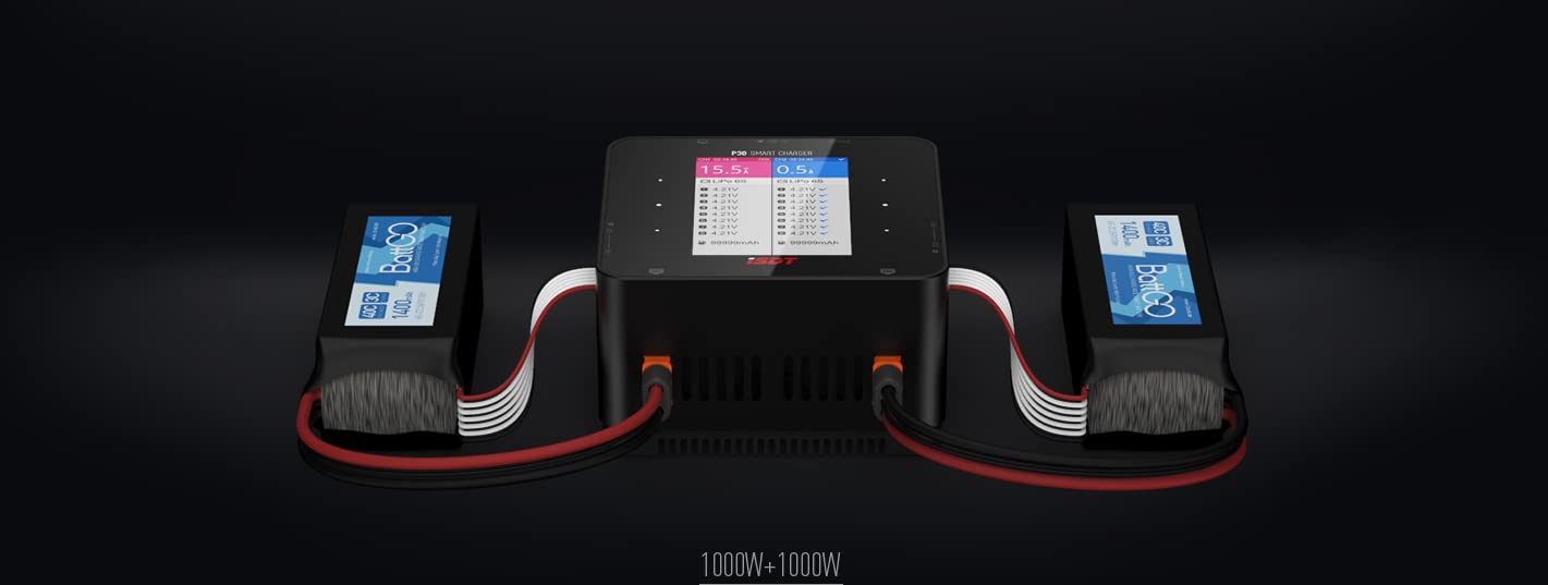 ISDT P30 DC Lipo Ladegerät Dual 1000W 30A Bluetooth