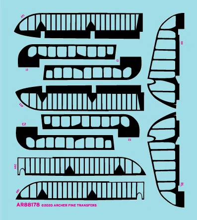 Archer Aircraft Fw 190 Revell 1/32 Korrektur Decals