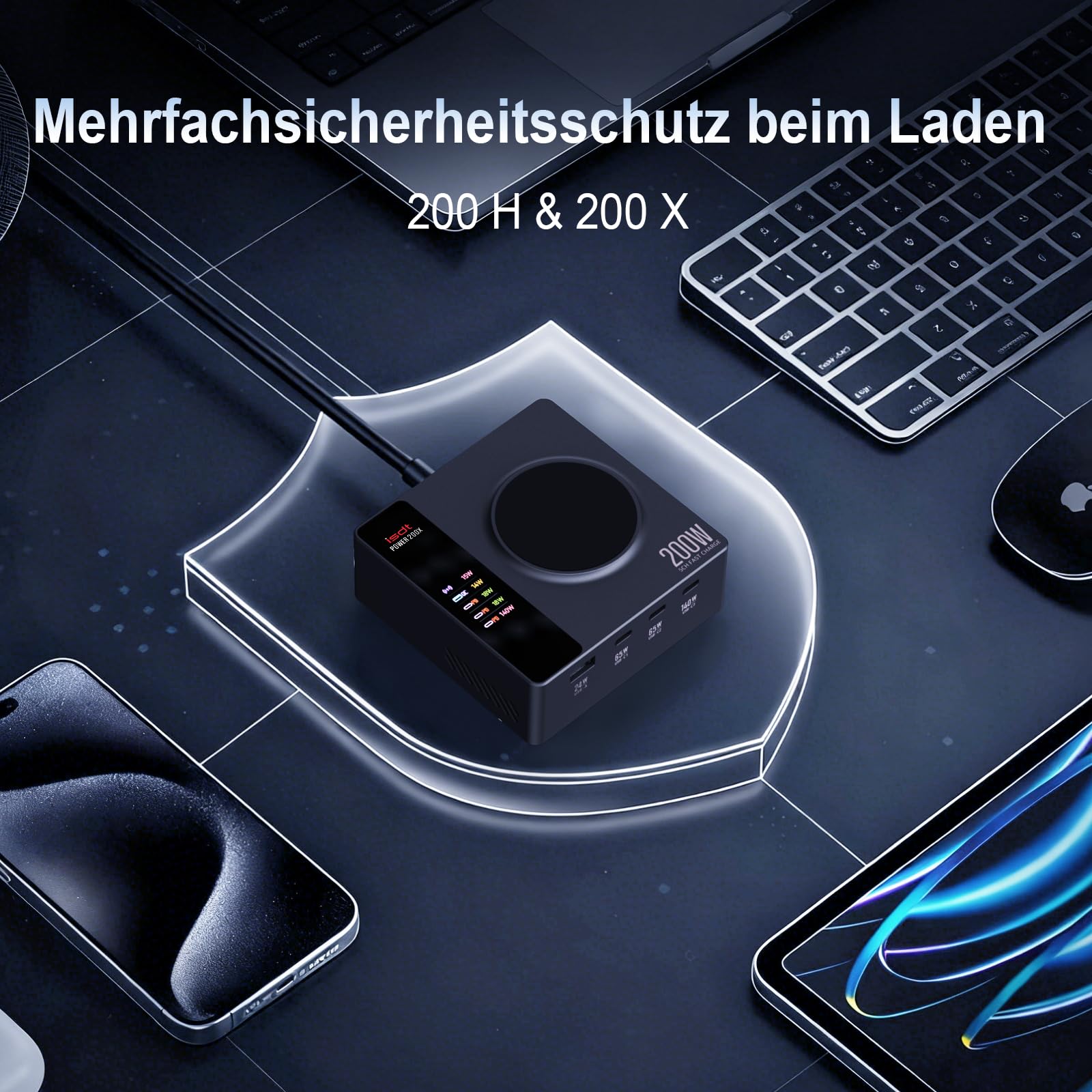 ISDT Power 200H Desktop Ladegerät 200W USB-C PD 3.1