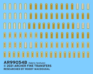 Archer Uniform Patches Panzergrenadier DAK 1/35 Decals