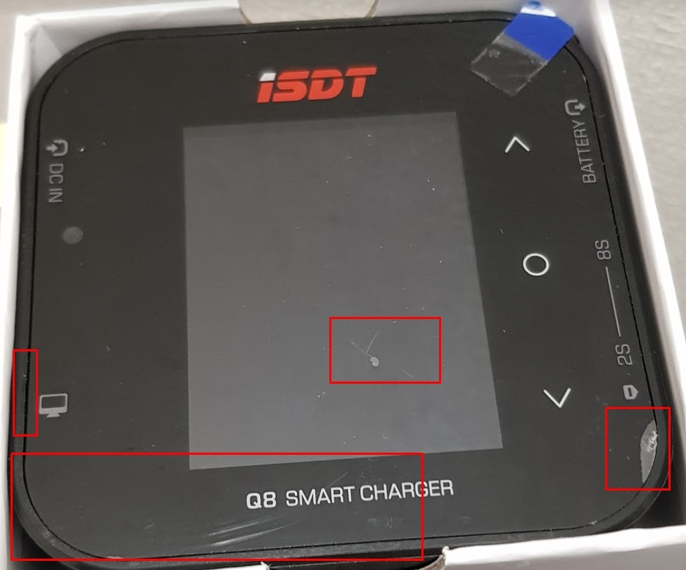 ISDT AIR8 LiPo Ladegerät DC 500W 20A 1-8S Charger